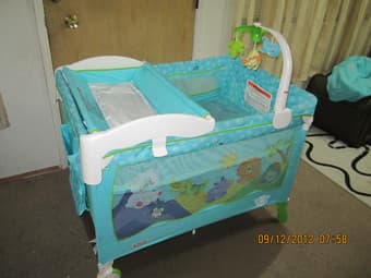 Crib and Bassinet-$45 1