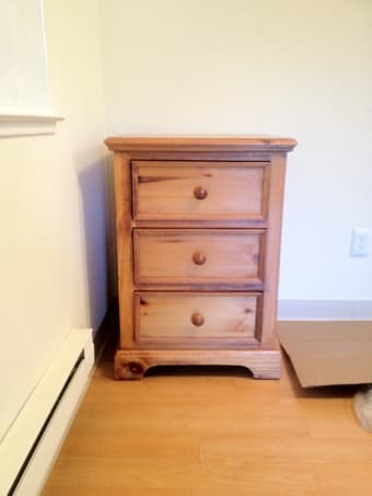 Selling Nightstand and Desk for $20 each or $30 for both 1