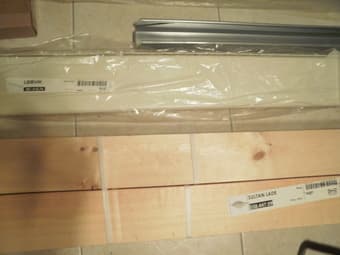 Unused Ikea King bed frame 2
