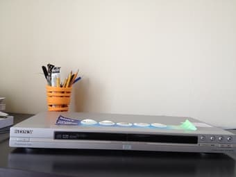 Sony DVD player and soundtrack box 1