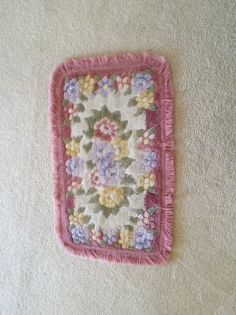 Kitchen mat with slip-free backing 1