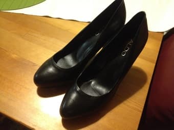 NEW black Aldo heels - $20 OBO 2