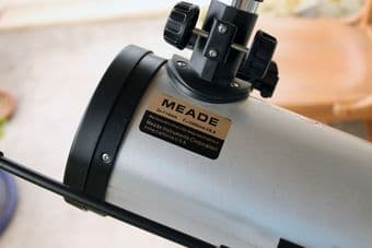 Meade telescope, Reflector, 114mm, Equatorial mount -- $125 OBO 2