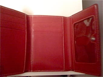 Brand new black lodis wallet $35 1