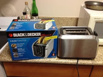 Black and Decker Toaster, $10 1
