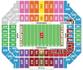 Two Stanford v. Arizona football tickets (10/06) - $30 1