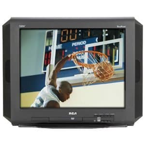 20 inch TV w/ built-in DVD player. $50, Ideal for frugal grad students 1