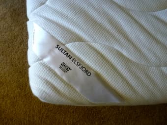 QUEEN SIZE IKEA BED with SULTAN MATTRESS - GREAT OFFER 1