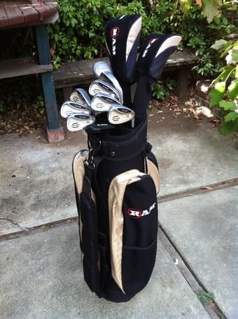 Golf club set w/bag, $75 (OBO) 1