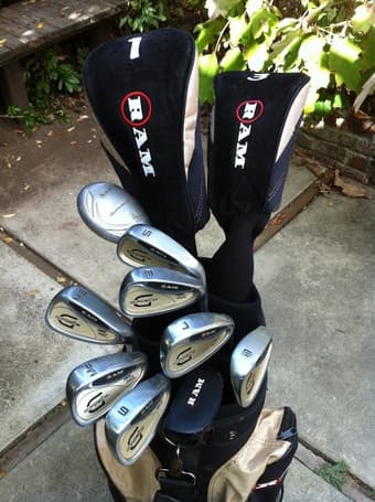 Golf club set w/bag, $75 (OBO) 2