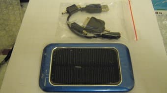 $24_Solar charger for Cell Phones, iPhone, iPod... 1