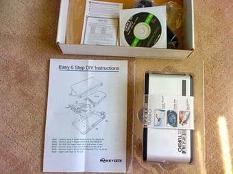 Desk Hard Disk Drive Case + Seagate 200G Harddrive 3