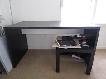 IKEA Michael desk with one coffee table, almost like new (Original 85) 1