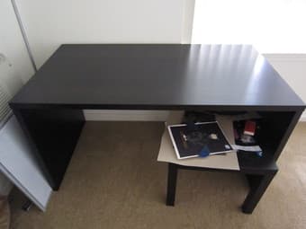 IKEA Michael desk with one coffee table, almost like new (Original 85) 2