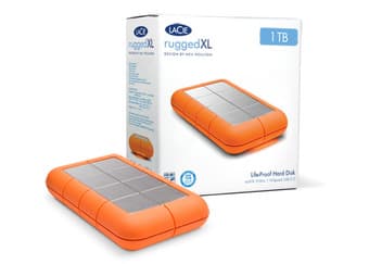 Price Reduced! LaCie Rugged XL 1TB External Hard Drive - $59 obo 1