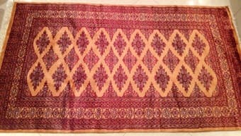 Indian handmade rug 3 ft x 6 ft, $175 1