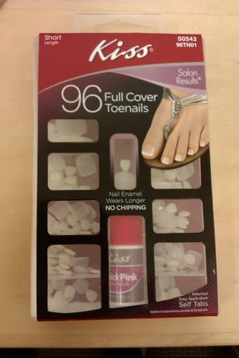 Full cover toe nails 1