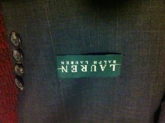 Ralph Lauren 100% Wool Gray Blazer/Sports Coat 42R - Barely worn $50 2