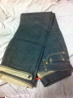 Barely used Uniqlo raw selvedge denim 32x32 - $75  obo 1