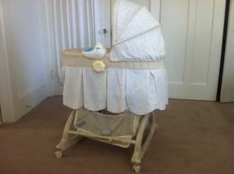 Crib for less than 1 year bady, $20 1