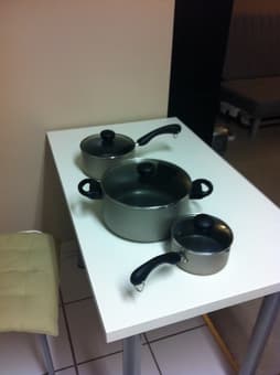 Moving sale (bed, futon, exercise bike, iron, tables, etc) 3