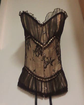 punky dress, fashion corset 2