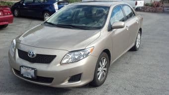 2010 Beige Toyota Corolla $15000 1