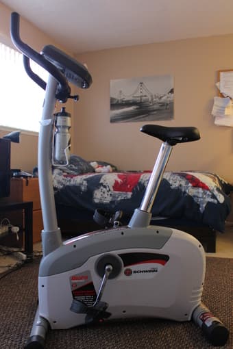 Reduced price-Great Schwinn 120 Upright Exercise Bike for $135 1