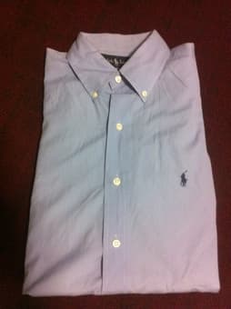 Polo ralph lauren button down shirt - $10 1