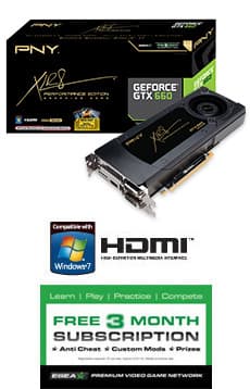 PNY XLR8 GeForce GTX 660 Graphics Card for sale 1