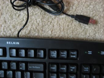 Belkin USB keyboard $5 2