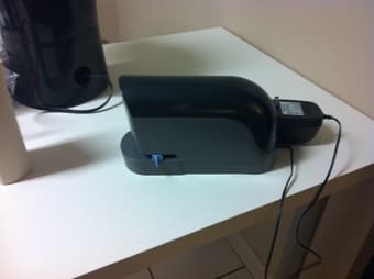 Flat monitor 17 in+All-In-One Printer HP printer+electric stapler $20 3