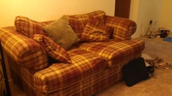 Cute, used couch- in good shape 1