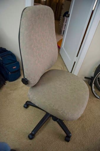 High-back office chair - $50 2