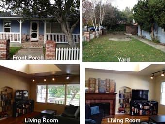 Rooms in Menlo Park House Available as Early as January 6th 1