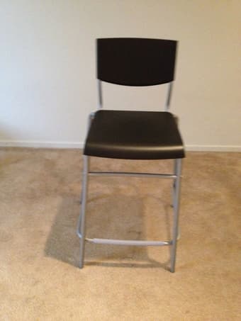 2 Small Tables + Lamp + 3 Stools = $40 2