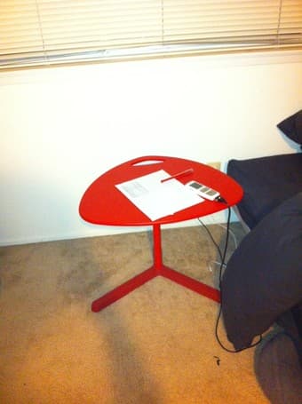 IKEA Futon(sofa bed), Bookshelf, Table 2
