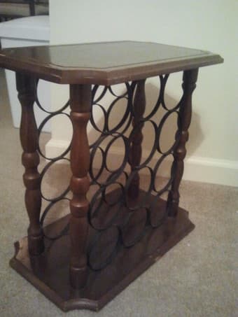 Wine Cooler ($60) and Rack ($45) 1
