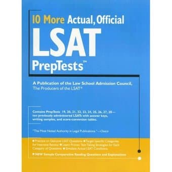4 LSAT Prep Books $50 3