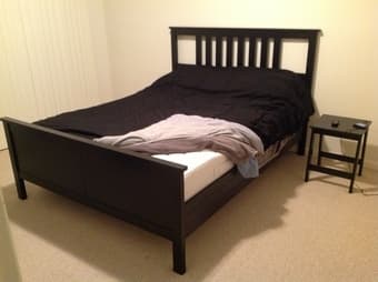 Bed + Mattress (2 months old) 1