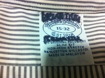 Brooks Brothers Original Polo Shirt - slim fit 15x32 - $20 3
