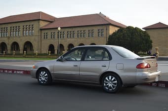 02 Toyota Corolla LE - LOW MILEAGE - clean title - $5000 (Palo Alto) 1