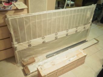 Ikea King bed frame (unused) 1