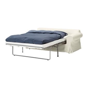 Mint condition IKEA EKTORP Sofa Bed (Full Sz)+ add't NEW Cover $550 2