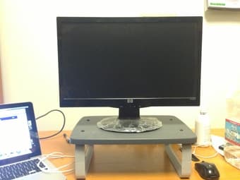 HP 20" Monitor and Computer Stand - $120 obo 2