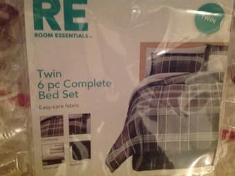 Twin 6 pc bedset for $10 1