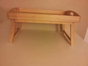 Breakfast Tray/Table w/ Legs ($10) 2