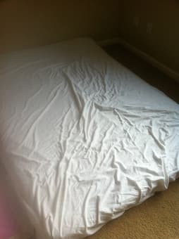IKEA queen size mattress + pad + cover $20 1