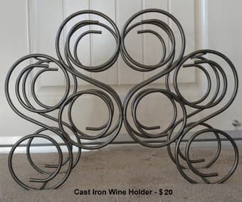 Wine Bottle Holder/Wine Glasses/Beer mugs for sale 1