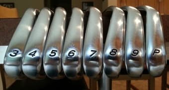 Taylormade tour preferred 2009 irons - 3-PW 8clubs-s300 very nice $250 2
